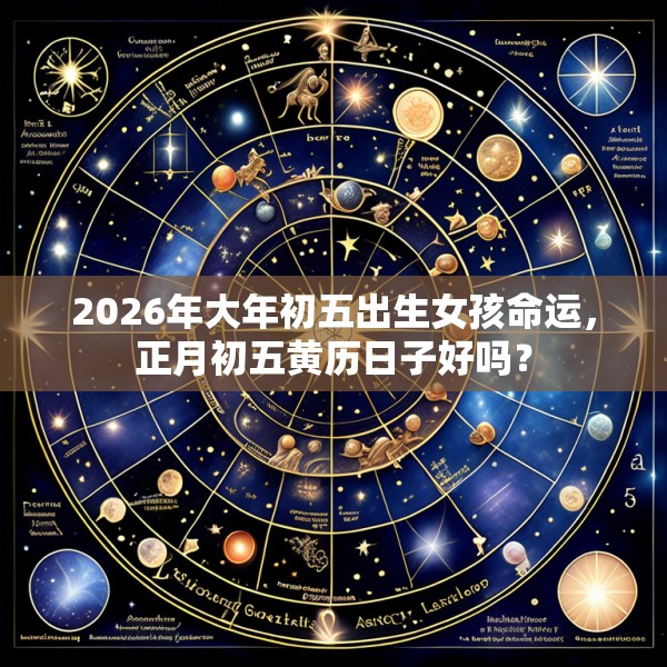 2026年大年初五出生女孩命运,正月初五黄历日子好吗?