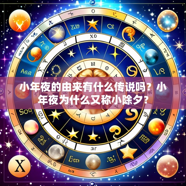 小年夜的由来有什么传说吗？小年夜为什么又称小除夕？