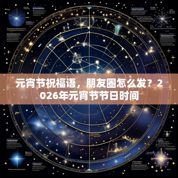 元宵节祝福语，朋友圈怎么发？2026年元宵节节日时间