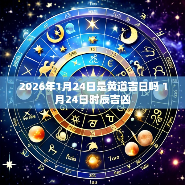 2026年1月24日是黄道吉日吗 1月24日时辰吉凶