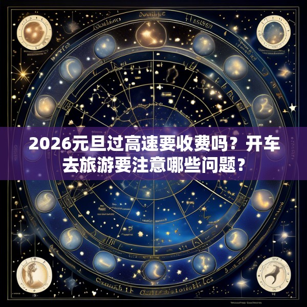 2026元旦过高速要收费吗？开车去旅游要注意哪些问题？