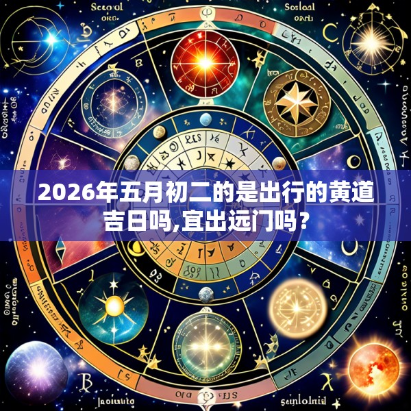 2026年五月初二的是出行的黄道吉日吗,宜出远门吗？