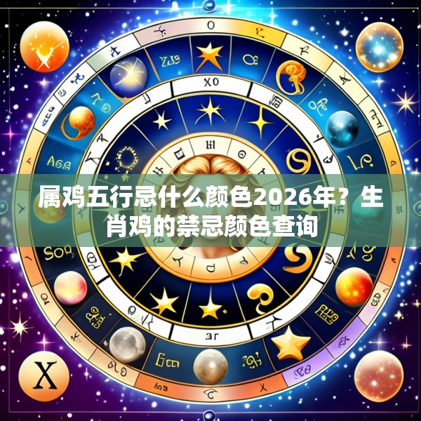 属鸡五行忌什么颜色2026年？生肖鸡的禁忌颜色查询