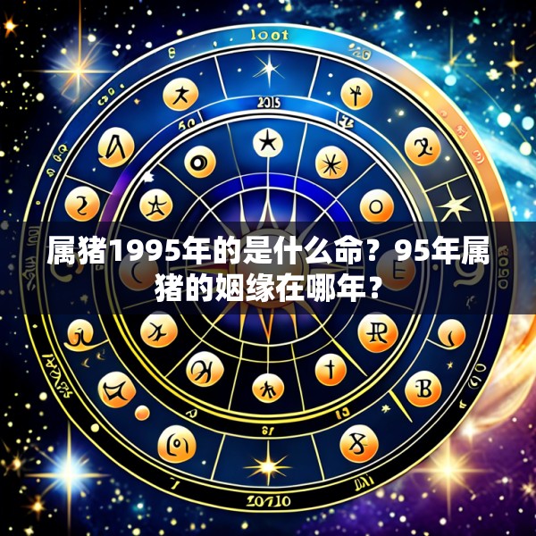 属猪1995年的是什么命?95年属猪的姻缘在哪年?
