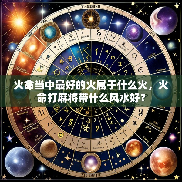 火命当中最好的火属于什么火,火命打麻将带什么风水好?