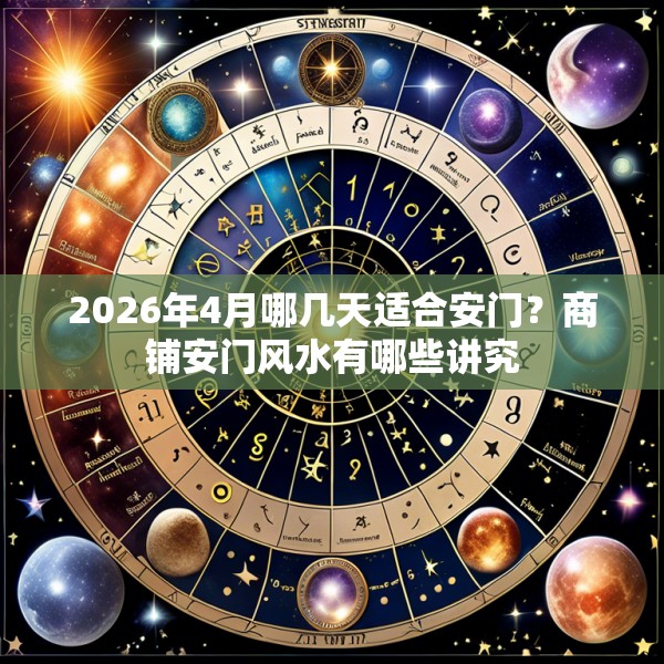 2026年4月哪几天适合安门?商铺安门风水有哪些讲究