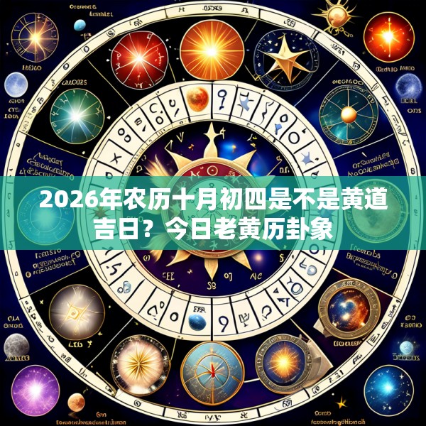 2026年农历十月初四是不是黄道吉日？今日老黄历卦象