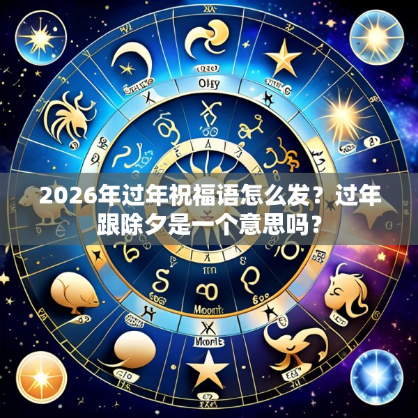 2026年过年祝福语怎么发？过年跟除夕是一个意思吗？
