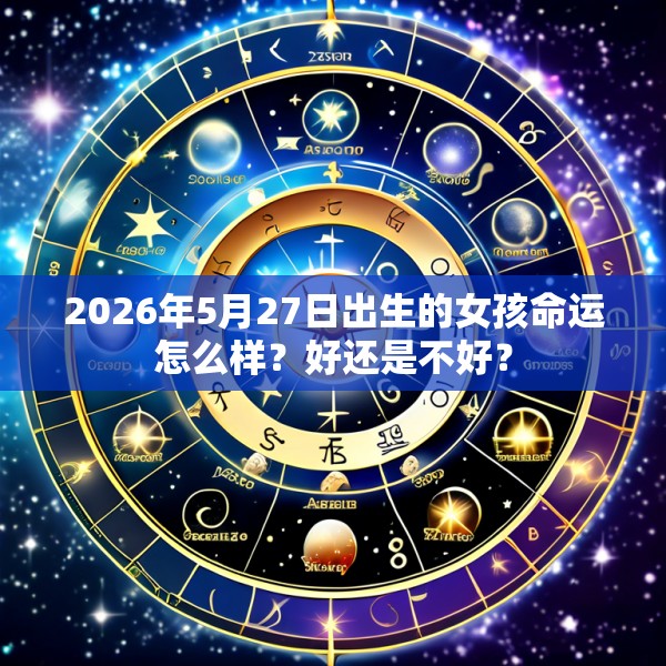 2026年5月27日出生的女孩命运怎么样?好还是不好?