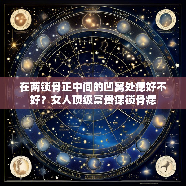 在两锁骨正中间的凹窝处痣好不好?女人顶级富贵痣锁骨痣