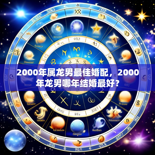 2000年属龙男最佳婚配，2000年龙男哪年结婚最好？