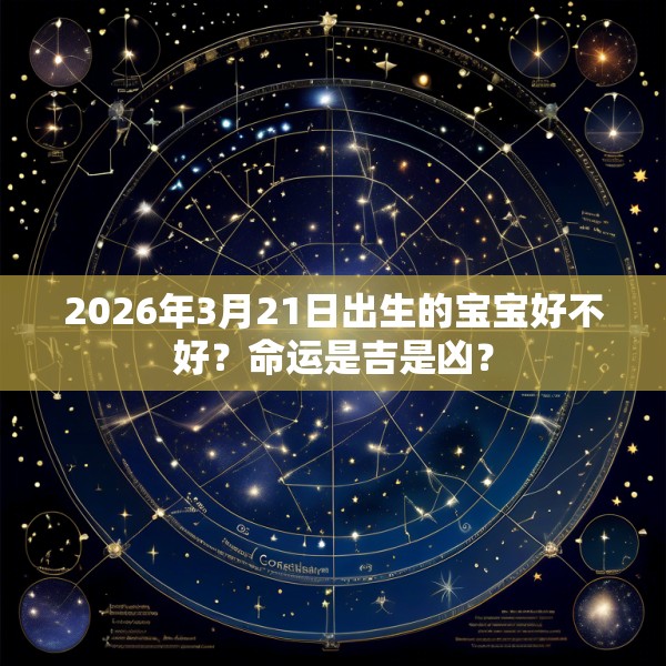2026年3月21日出生的宝宝好不好？命运是吉是凶？