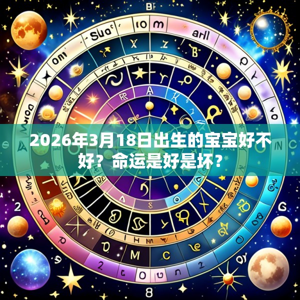 2026年3月18日出生的宝宝好不好?命运是好是坏?
