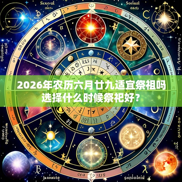 2026年农历六月廿九适宜祭祖吗选择什么时候祭祀好？