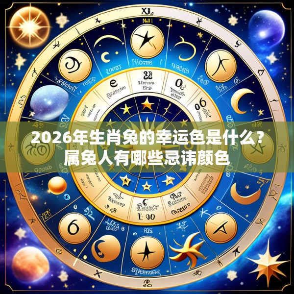 2026年生肖兔的幸运色是什么?属兔人有哪些忌讳颜色