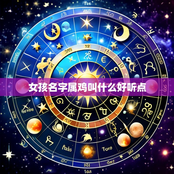 女孩名字属鸡叫什么好听点