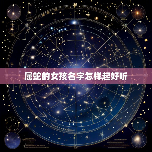 属蛇的女孩名字怎样起好听