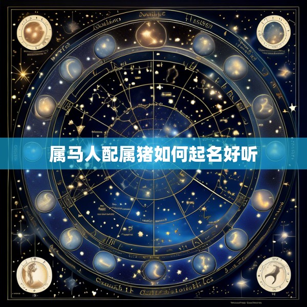 属马人配属猪如何起名好听