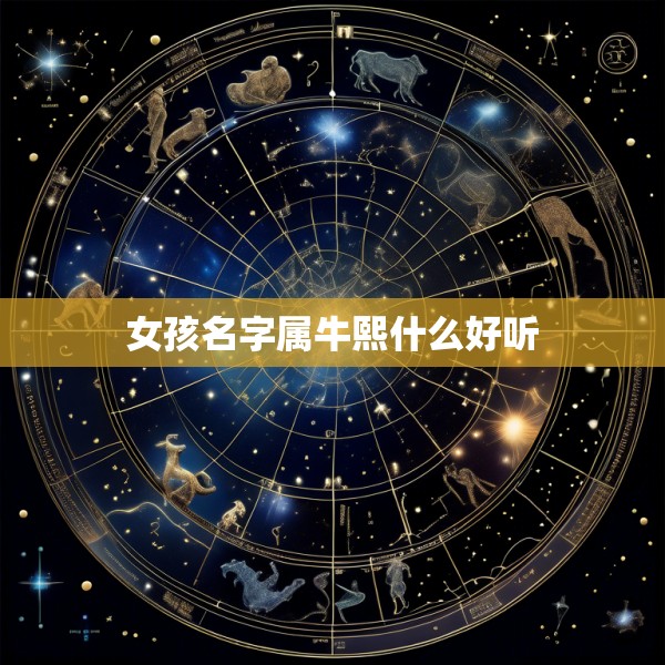 女孩名字属牛熙什么好听