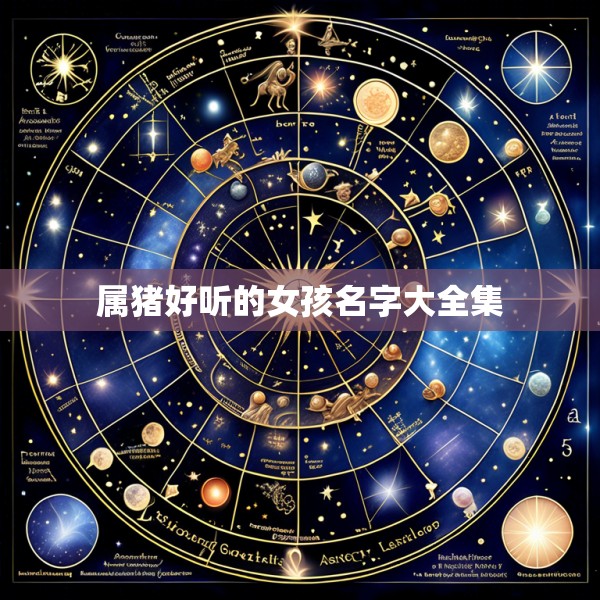 属猪好听的女孩名字大全集