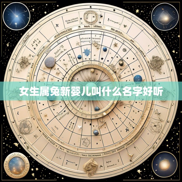 女生属兔新婴儿叫什么名字好听