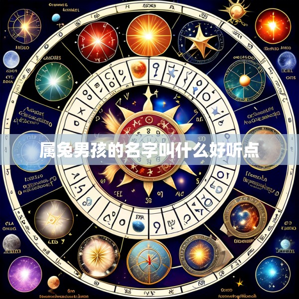 属兔男孩的名字叫什么好听点