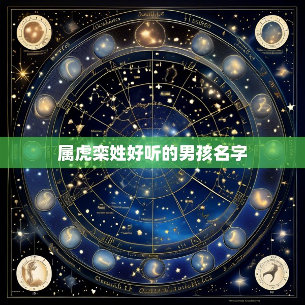 属虎栾姓好听的男孩名字