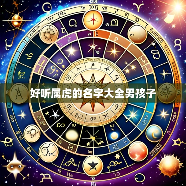 好听属虎的名字大全男孩子