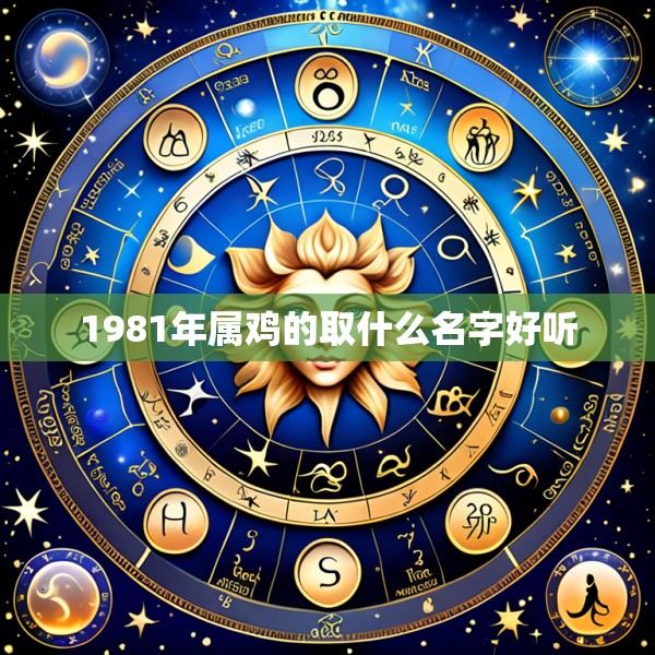 1981年属鸡的取什么名字好听
