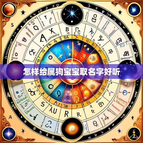 怎样给属狗宝宝取名字好听