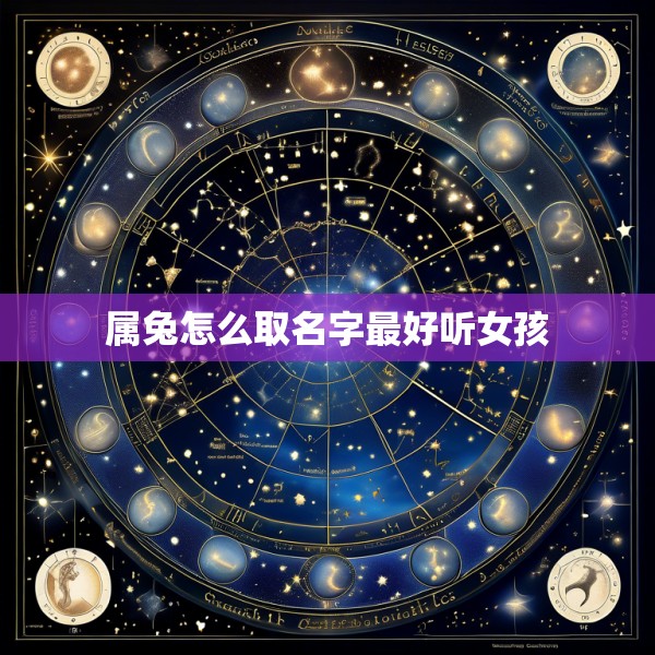 属兔怎么取名字最好听女孩