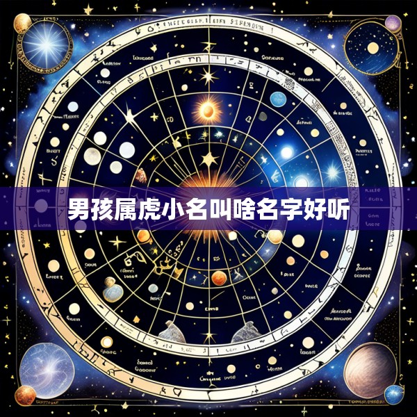 男孩属虎小名叫啥名字好听