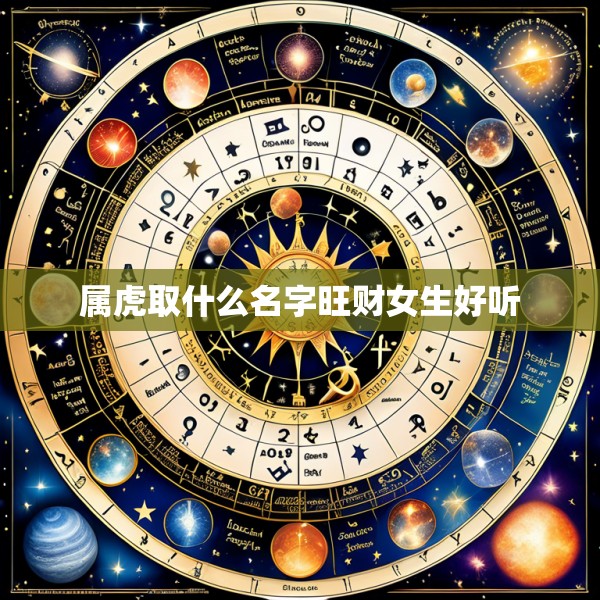 属虎取什么名字旺财女生好听