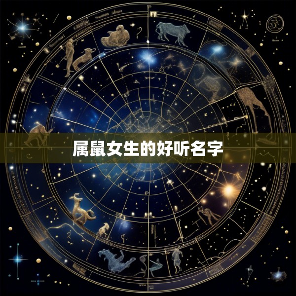 属鼠女生的好听名字