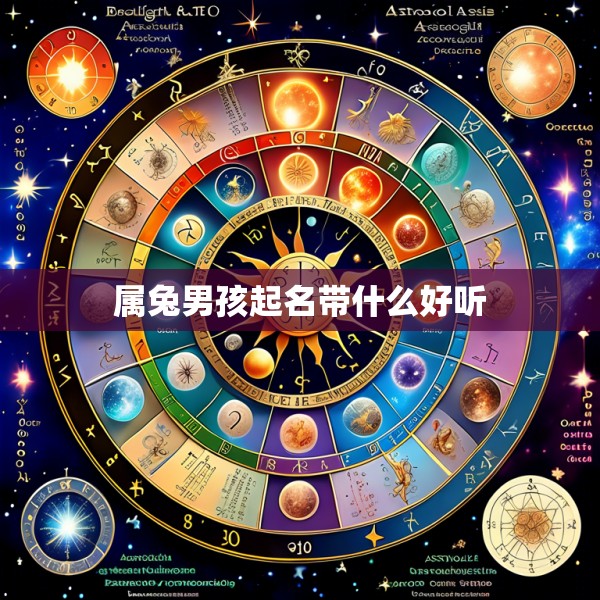 属兔男孩起名带什么好听