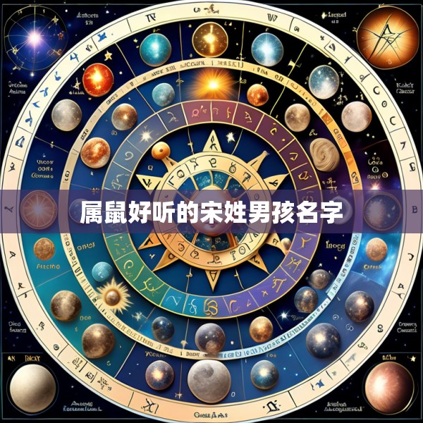 属鼠好听的宋姓男孩名字