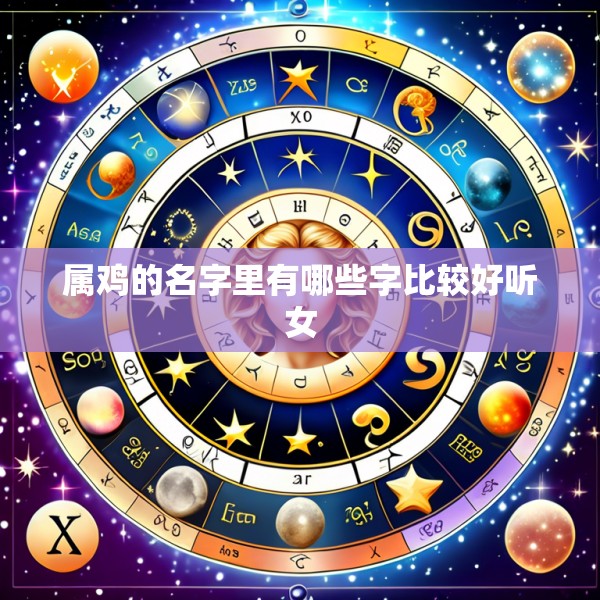 属鸡的名字里有哪些字比较好听女