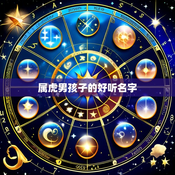 属虎男孩子的好听名字