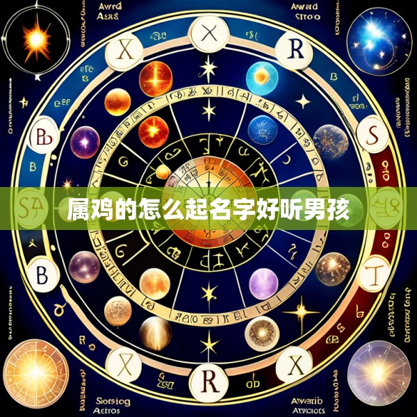 属鸡的怎么起名字好听男孩
