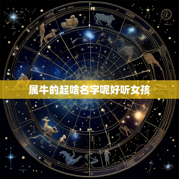 属牛的起啥名字呢好听女孩