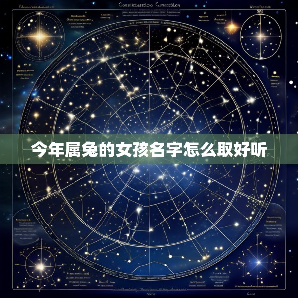 今年属兔的女孩名字怎么取好听