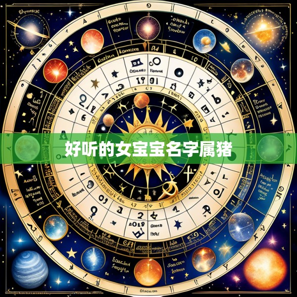 好听的女宝宝名字属猪