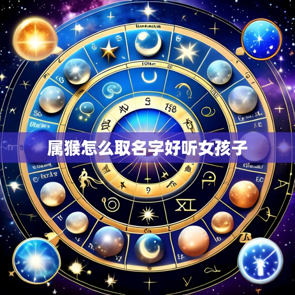 属猴怎么取名字好听女孩子