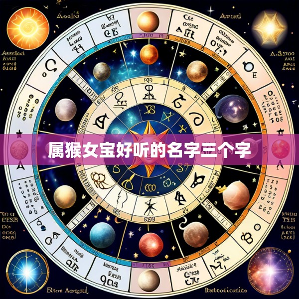 属猴女宝好听的名字三个字