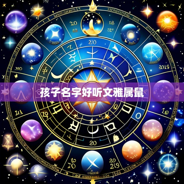 孩子名字好听文雅属鼠