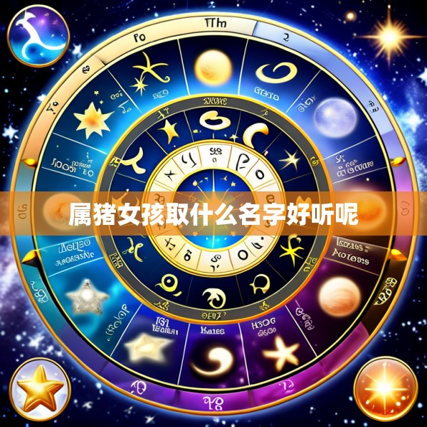 属猪女孩取什么名字好听呢