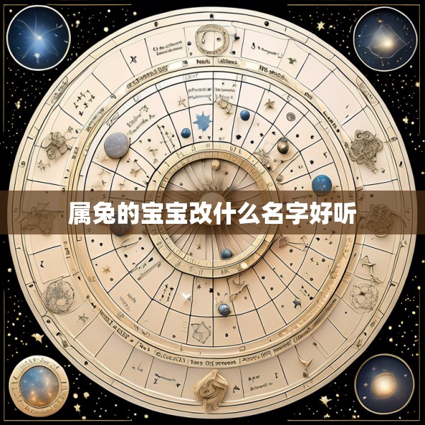 属兔的宝宝改什么名字好听