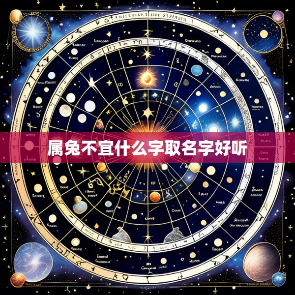 属兔不宜什么字取名字好听