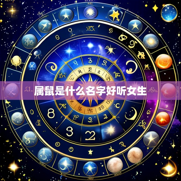 属鼠是什么名字好听女生