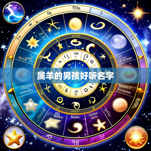 属羊的男孩好听名字